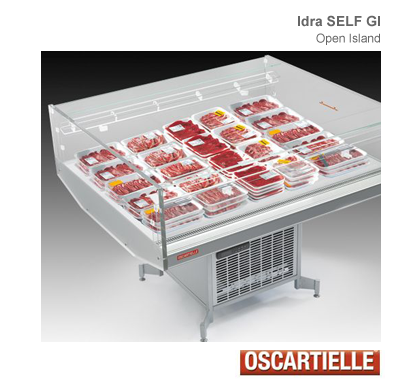 Idra Open Island Refrigeration Unit by Oscartielle