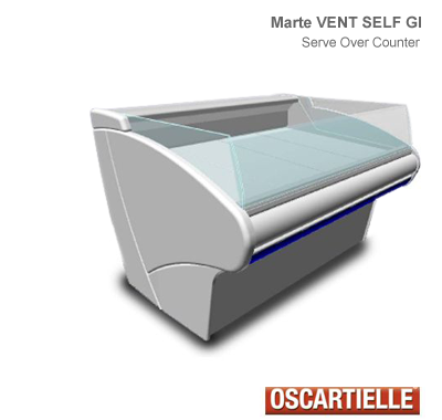 Marte Serve Over Counter Refrigeration Unit by Oscartielle