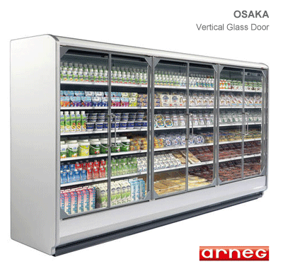 Osaka - Vertical Glass Door, Remote Condensing Unit - Trade Cooling Ltd Osaka - Vertical Glass Door, Remote Condensing Unit - Trade Cooling Ltd