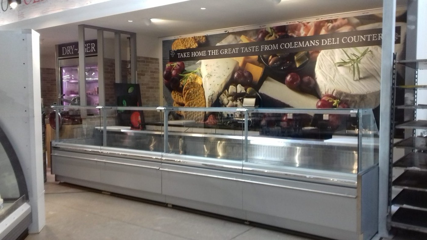 Refrigerated display installed by Trade Cooling Ltd